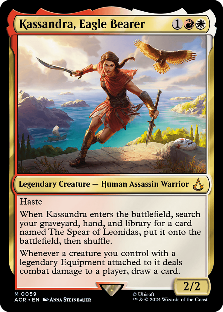 Kassandra, Eagle Bearer (ACR-059) - Assassin's Creed [Mythic]