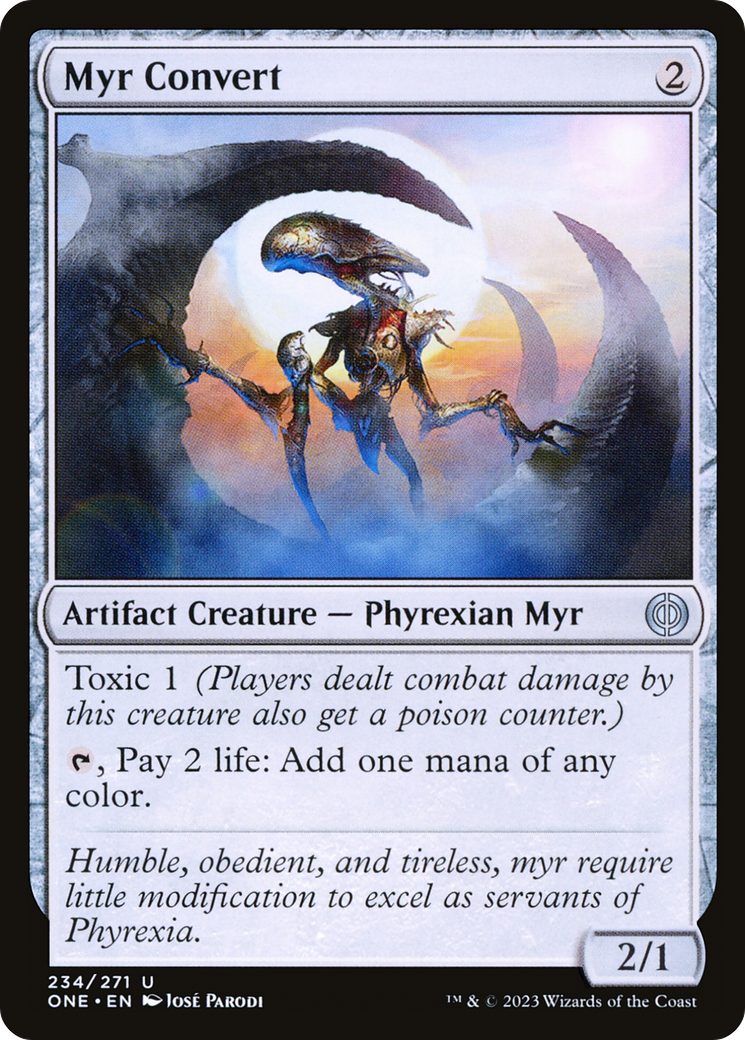 Myr Convert (ONE-234) - Phyrexia: All Will Be One [Uncommon]