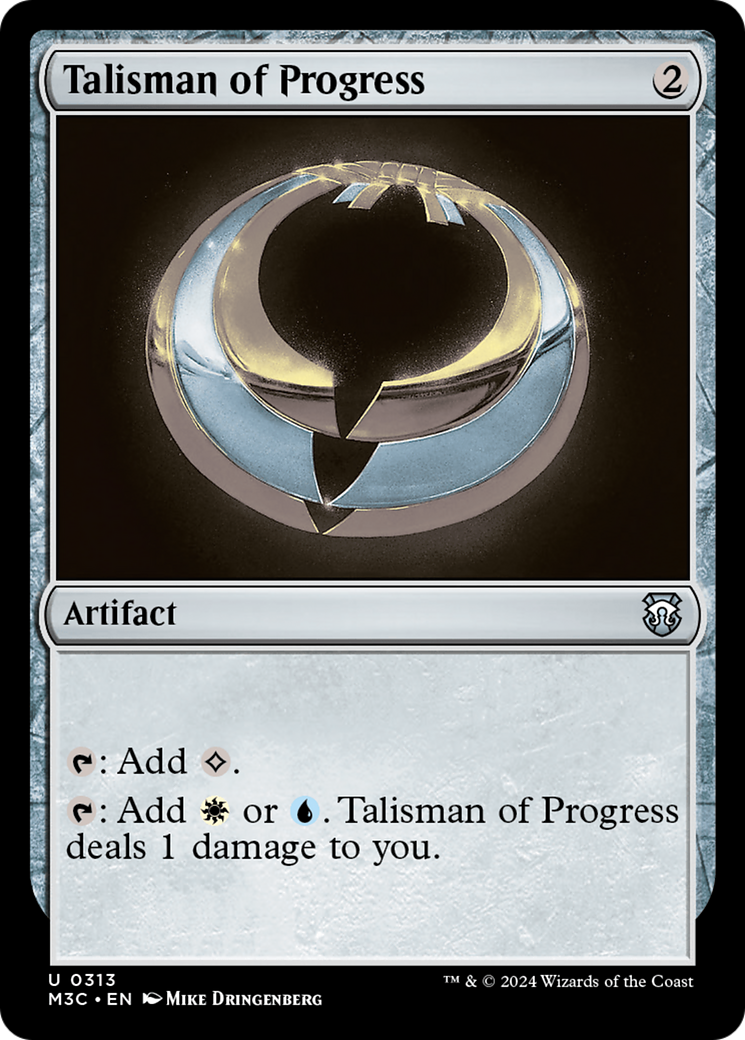 Talisman of Progress (M3C-313) - Modern Horizons 3 Commander [Uncommon]