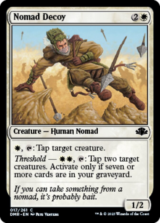 Nomad Decoy (DMR-017) - Dominaria Remastered [Common]