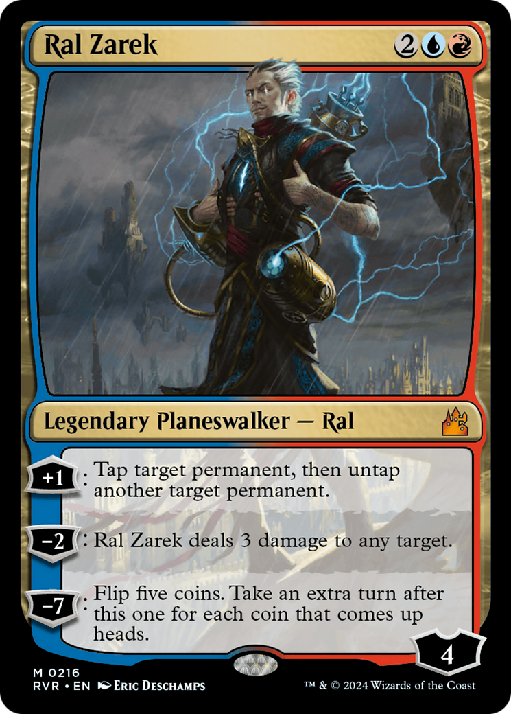 Ral Zarek (RVR-216) - Ravnica Remastered [Mythic]