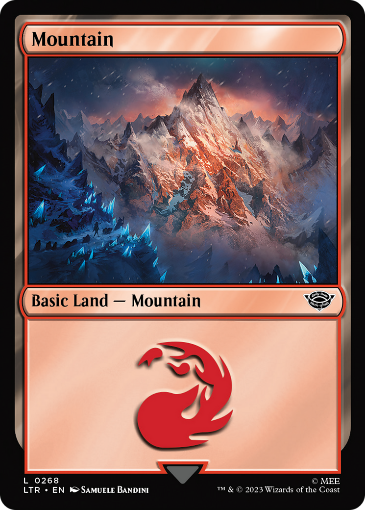 Mountain (LTR-268) - The Lord of the Rings: Tales of Middle-earth [Common]