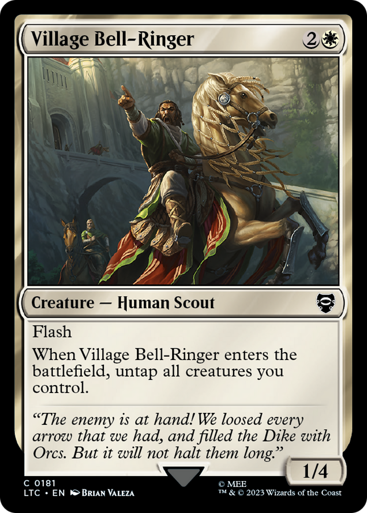 Village Bell-Ringer (LTC-181) - Tales of Middle-earth Commander [Common]