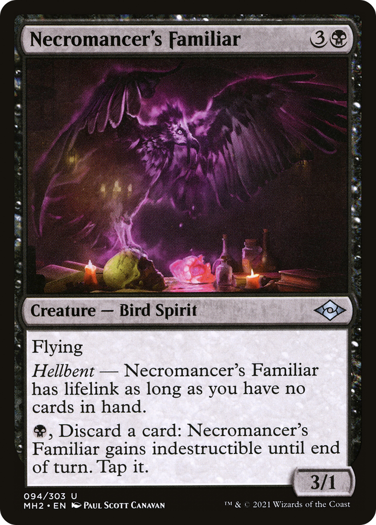 Necromancer's Familiar (MH2-094) - Modern Horizons 2 [Uncommon]