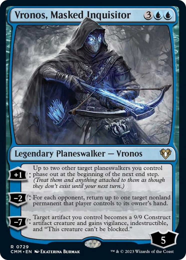 Vronos, Masked Inquisitor (CMM-729) - Commander Masters [Rare]