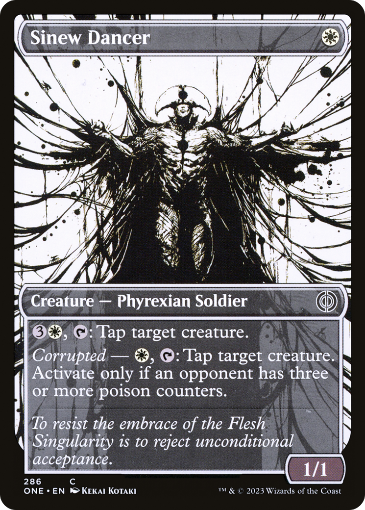 Sinew Dancer (ONE-286) - Phyrexia: All Will Be One: (Showcase) [Common]