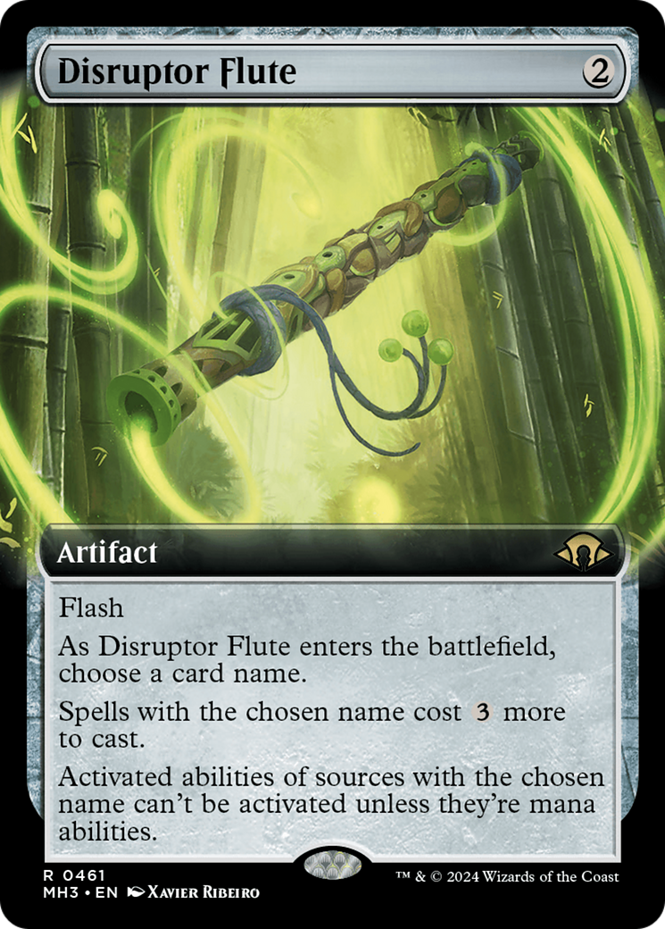 Disruptor Flute (MH3-461) - Modern Horizons 3: (Extended Art) [Rare]