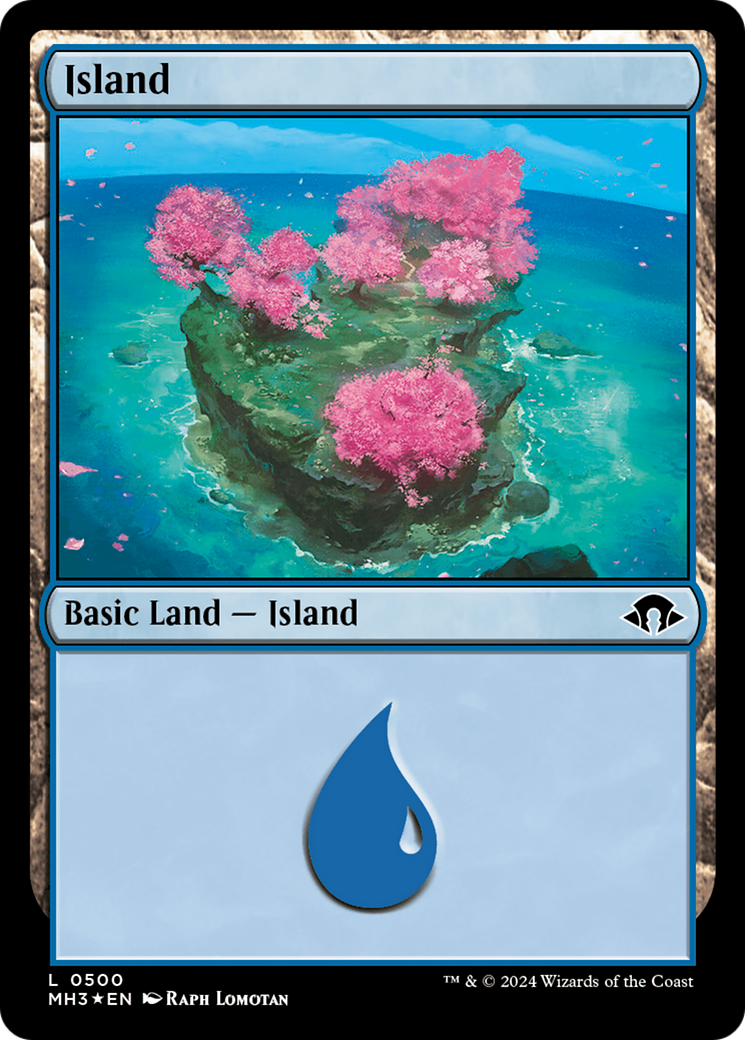 Island (MH3-500) - Modern Horizons 3 Foil [Common]