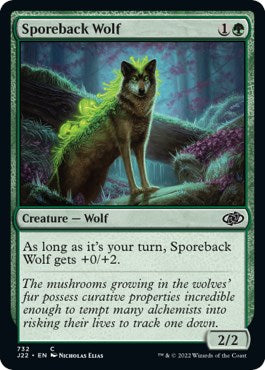 Sporeback Wolf (J22-732) - Jumpstart 2022 [Common]