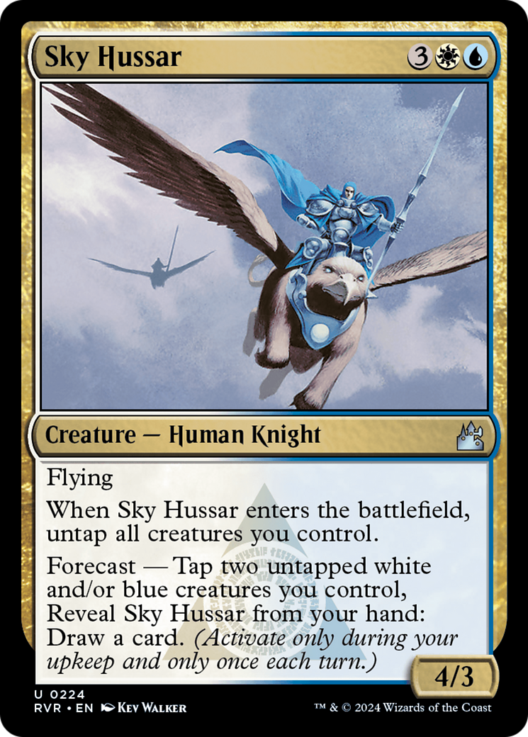 Sky Hussar (RVR-224) - Ravnica Remastered [Uncommon]