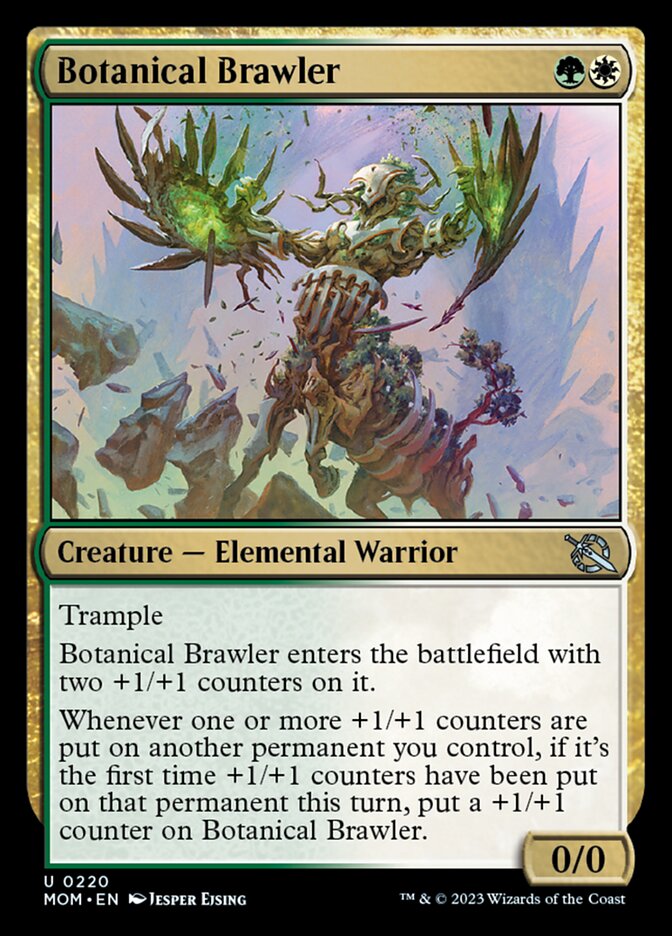 Botanical Brawler (MOM-220) - March of the Machine [Uncommon]