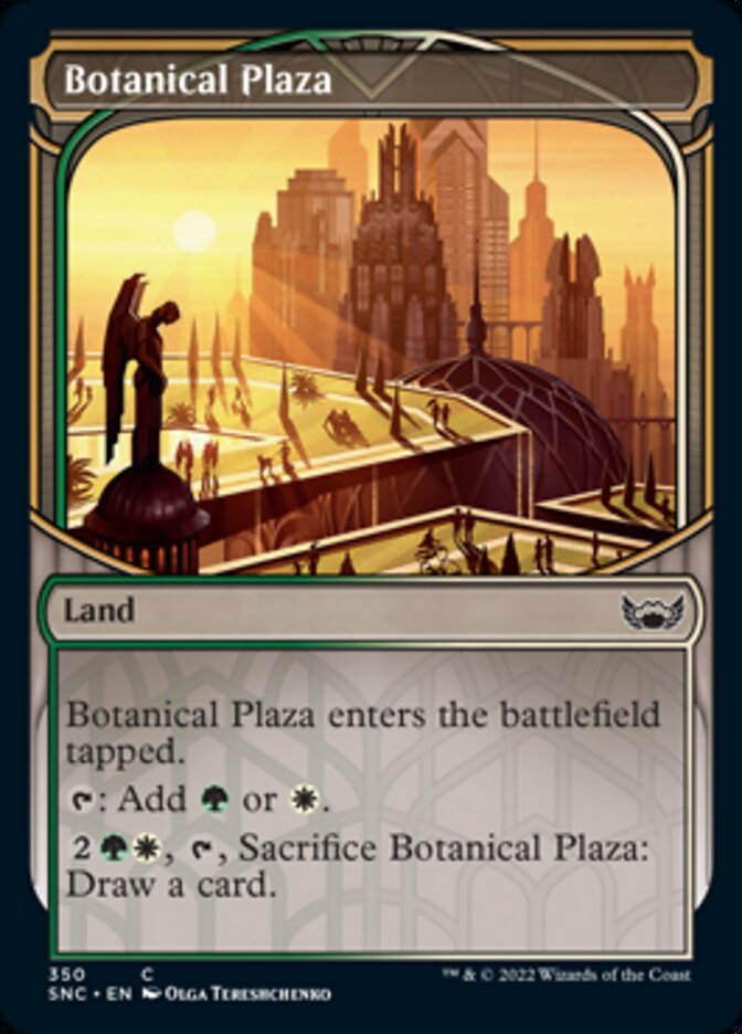 Botanical Plaza (SNC-350) - Streets of New Capenna: (Showcase) [Common]