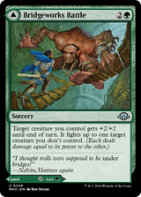 Bridgeworks Battle // Tanglespan Bridgeworks (MH3-249) - Modern Horizons 3 [Uncommon]