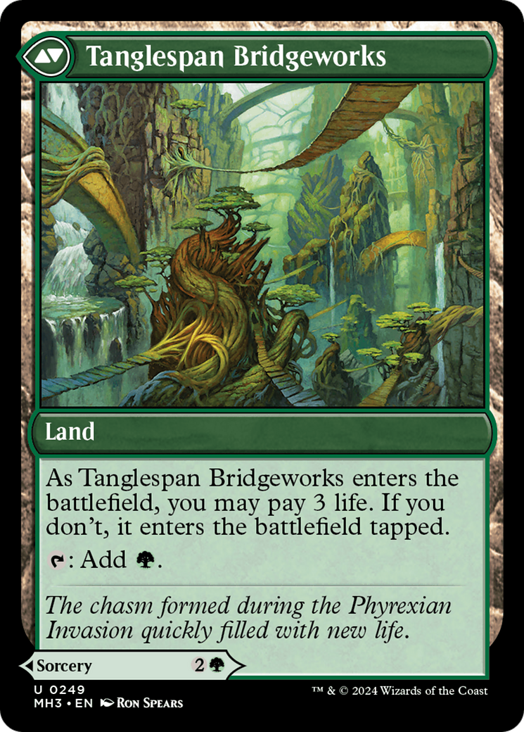 Bridgeworks Battle // Tanglespan Bridgeworks (MH3-249) - Modern Horizons 3 [Uncommon]