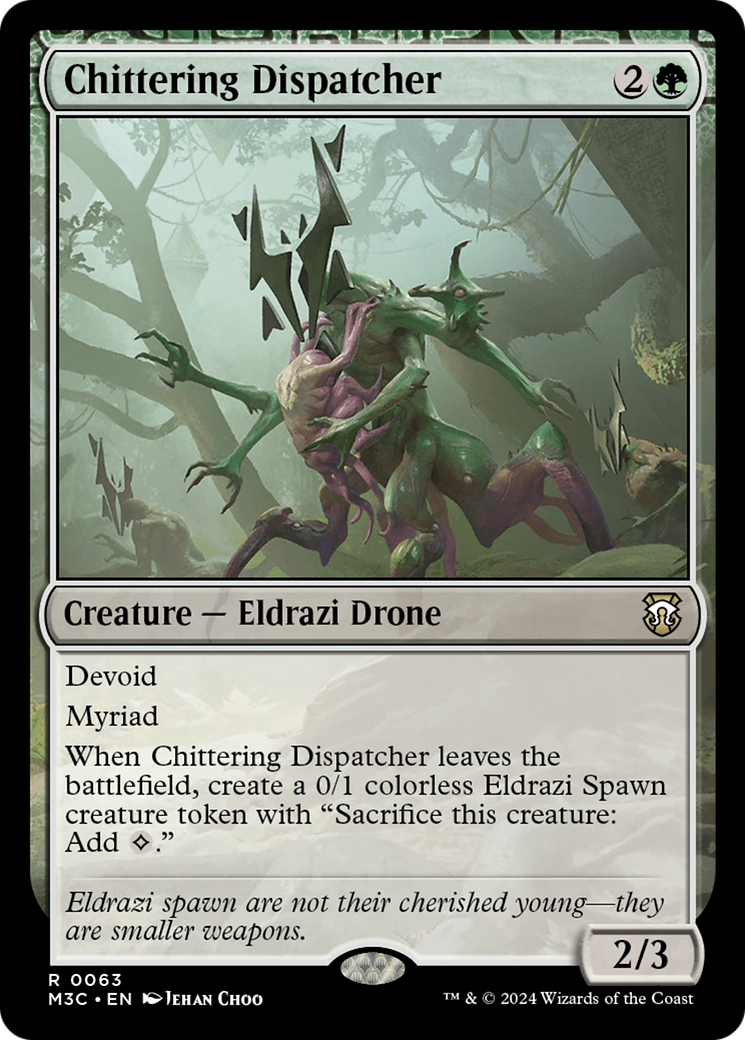 Chittering Dispatcher (M3C-063) - Modern Horizons 3 Commander [Rare]