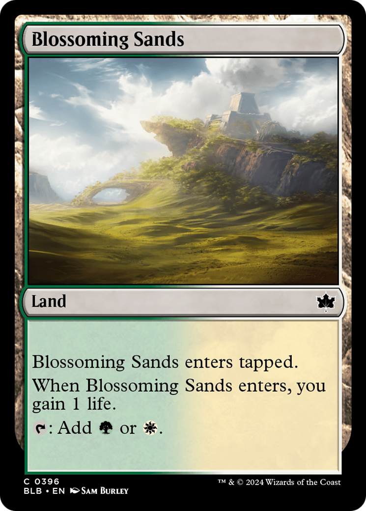 Blossoming Sands (BLB-396) - Bloomburrow [Common]