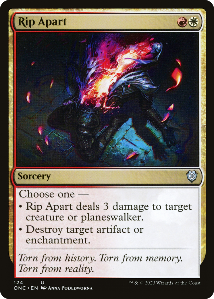 Rip Apart (ONC-124) - Phyrexia: All Will Be One Commander [Uncommon]