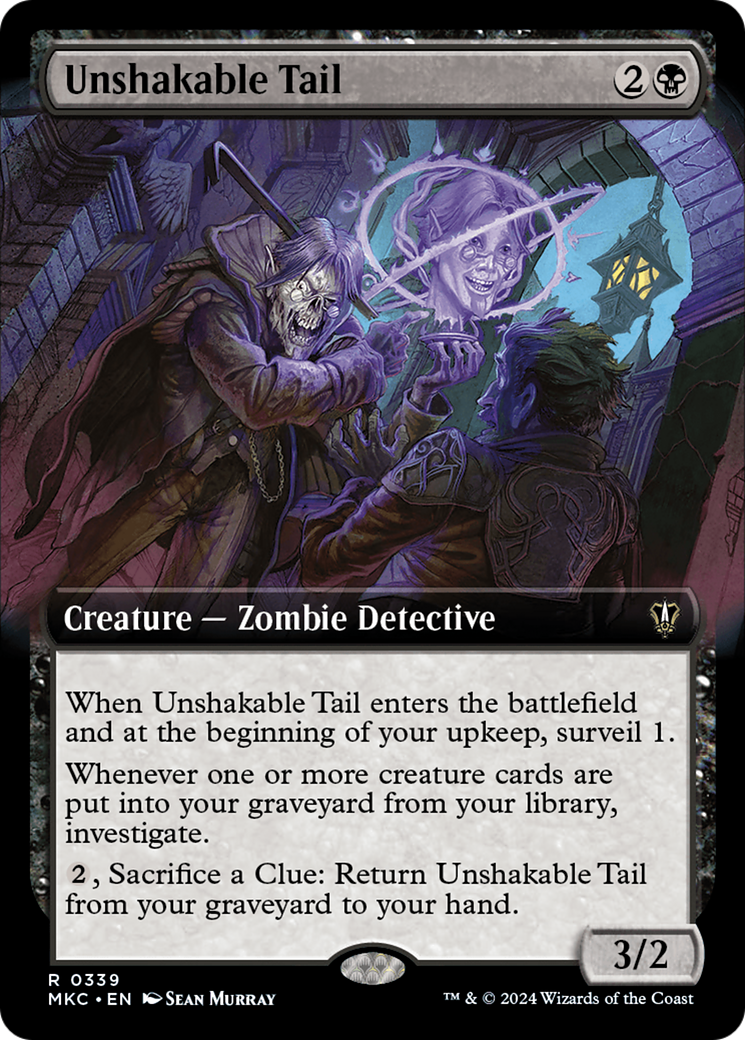 Unshakable Tail (MKC-339) - Murders at Karlov Manor Commander: (Extended Art) [Rare]