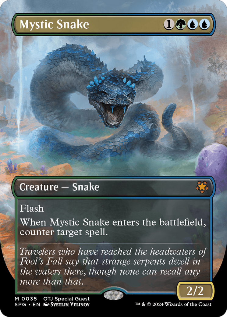 Mystic Snake (SPG-035) - Special Guests (Borderless) [Mythic]