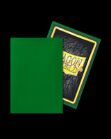 Dragon Shield - Japanese Size Matte Sleeves: Emerald (60ct)