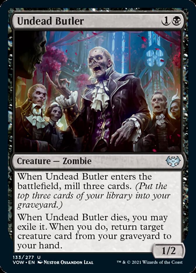 Undead Butler (VOW-133) - Innistrad: Crimson Vow [Uncommon]