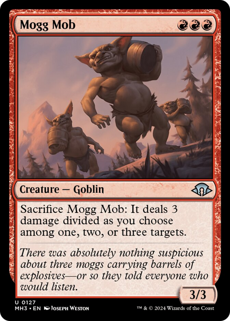 Mogg Mob (MH3-127) - Modern Horizons 3 [Uncommon]