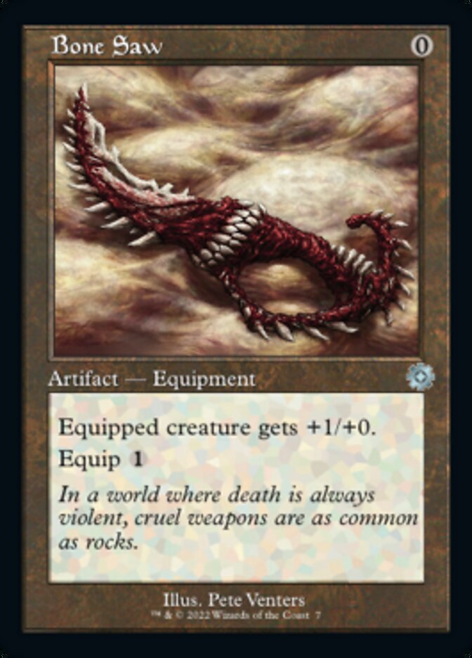 Bone Saw (BRR-007) - The Brothers' War Retro Artifacts [Uncommon] Retro Frame