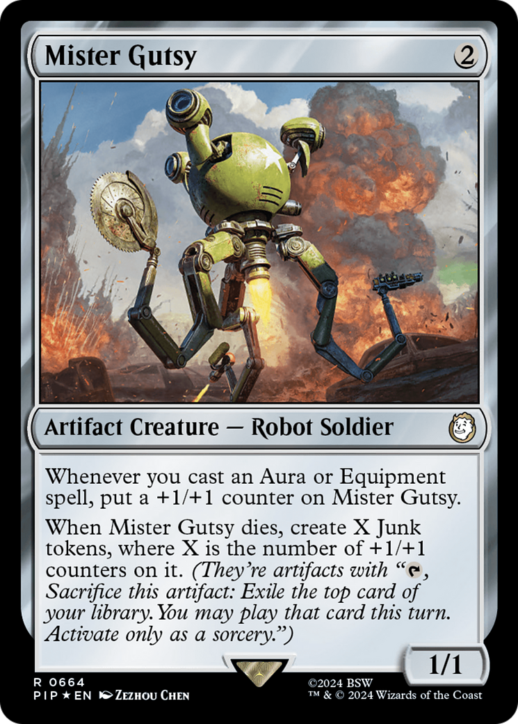 Mister Gutsy (PIP-664) - Fallout Surge Foil [Rare]