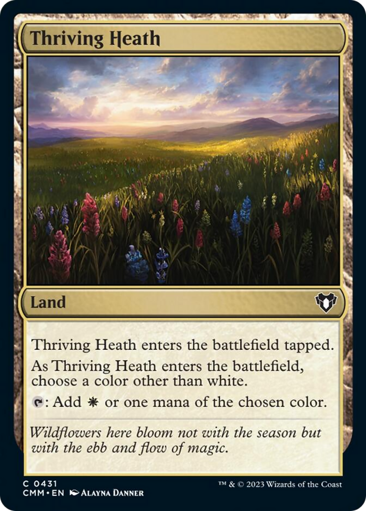 Thriving Heath (CMM-431) - Commander Masters [Common]