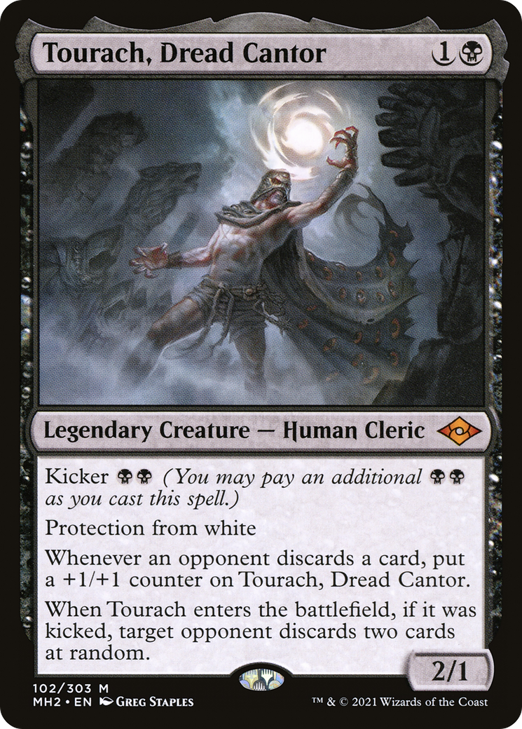 Tourach, Dread Cantor (MH2-102) - Modern Horizons 2 [Mythic]