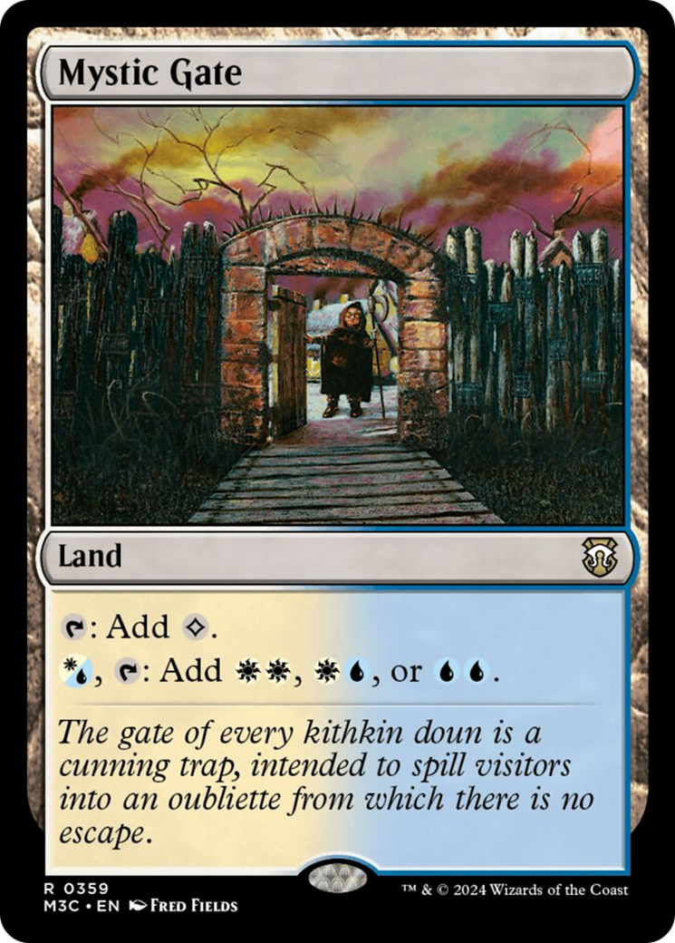 Mystic Gate (M3C-359) - Modern Horizons 3 Commander [Rare]