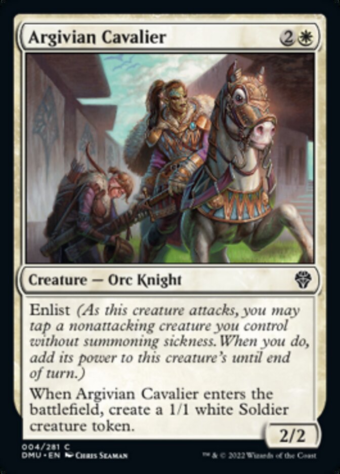 Argivian Cavalier (DMU-004) - Dominaria United [Common]