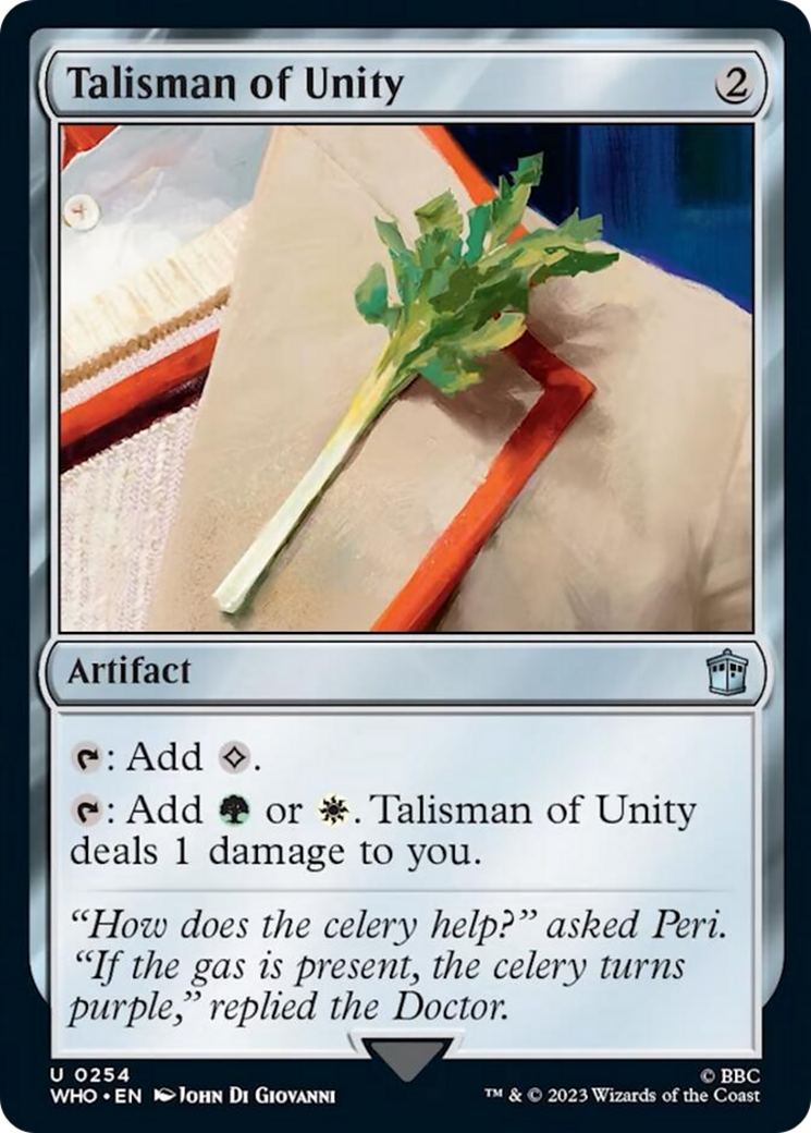 Talisman of Unity (WHO-254) - Doctor Who [Uncommon]