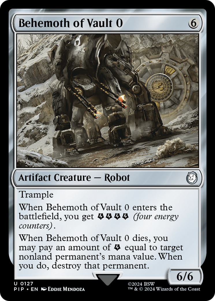 Behemoth of Vault 0 (PIP-127) - Fallout [Uncommon]