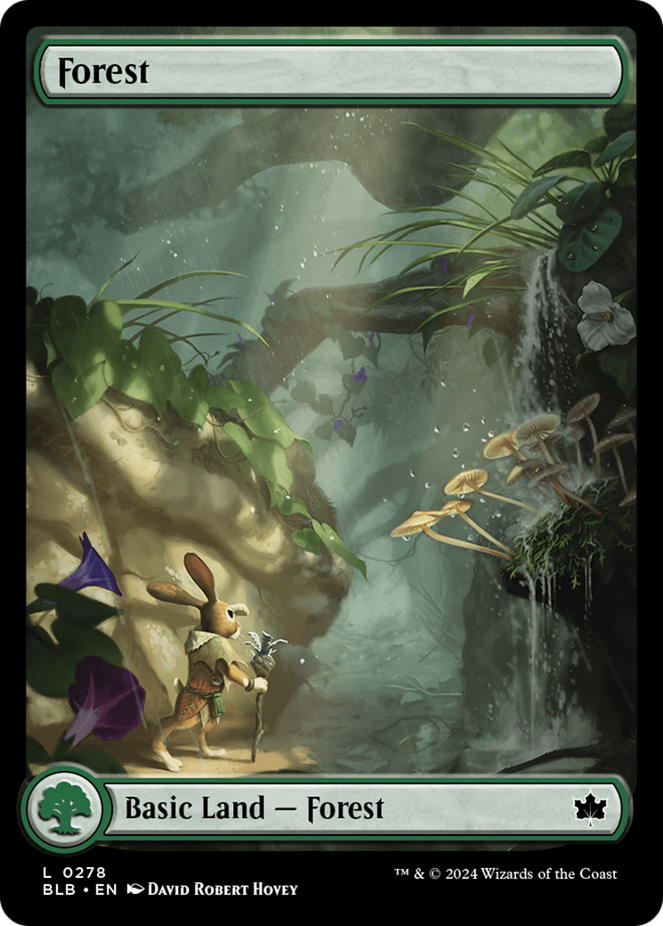 Forest (BLB-278) - Bloomburrow Foil [Common]