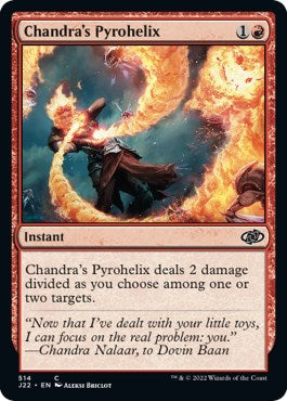 Chandra's Pyrohelix (J22-514) - Jumpstart 2022 [Common]