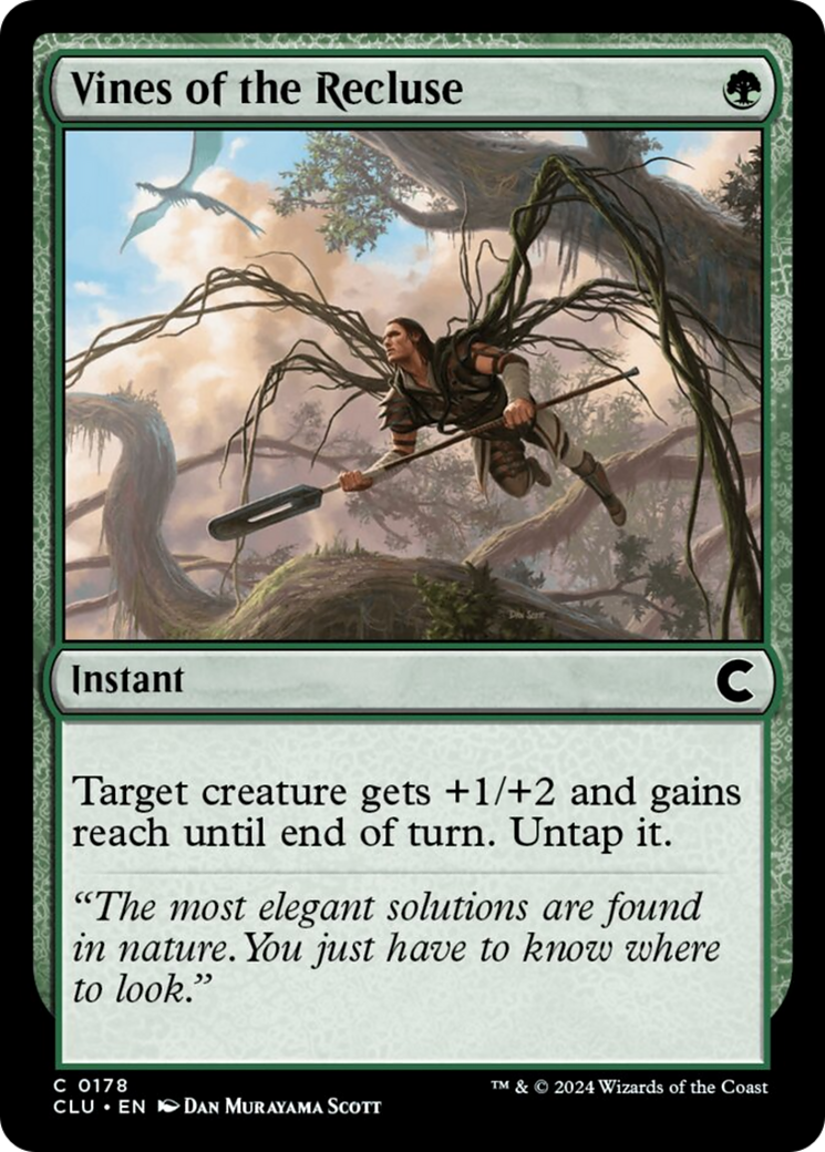 Vines of the Recluse (CLU-178) - Ravnica: Clue Edition [Common]