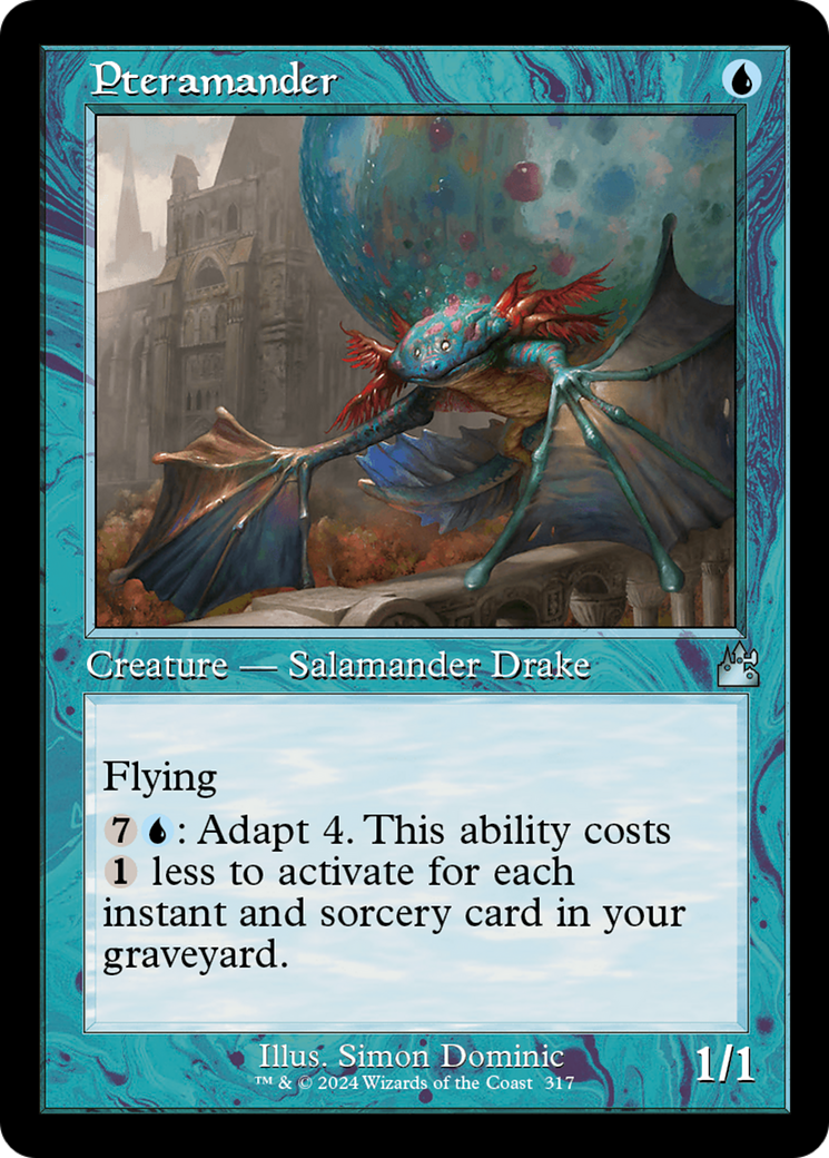 Pteramander (RVR-317) - Ravnica Remastered [Uncommon]