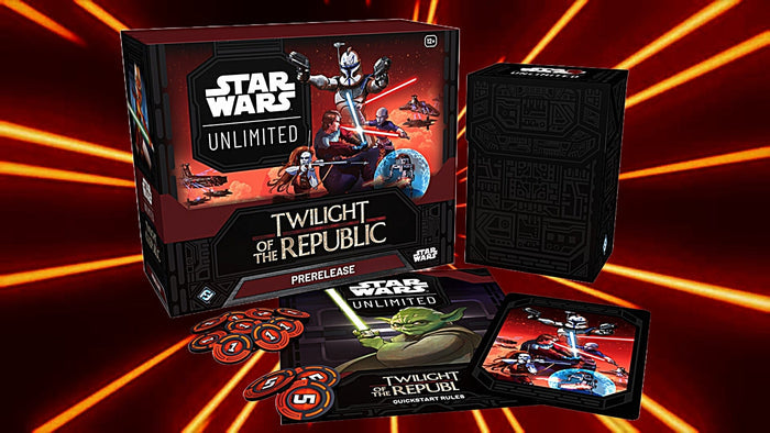 Star Wars: Unlimited: Twilight of the Republic - Pre-Release Box (Release on Nov 1, 2024) *PRE-ORDER*