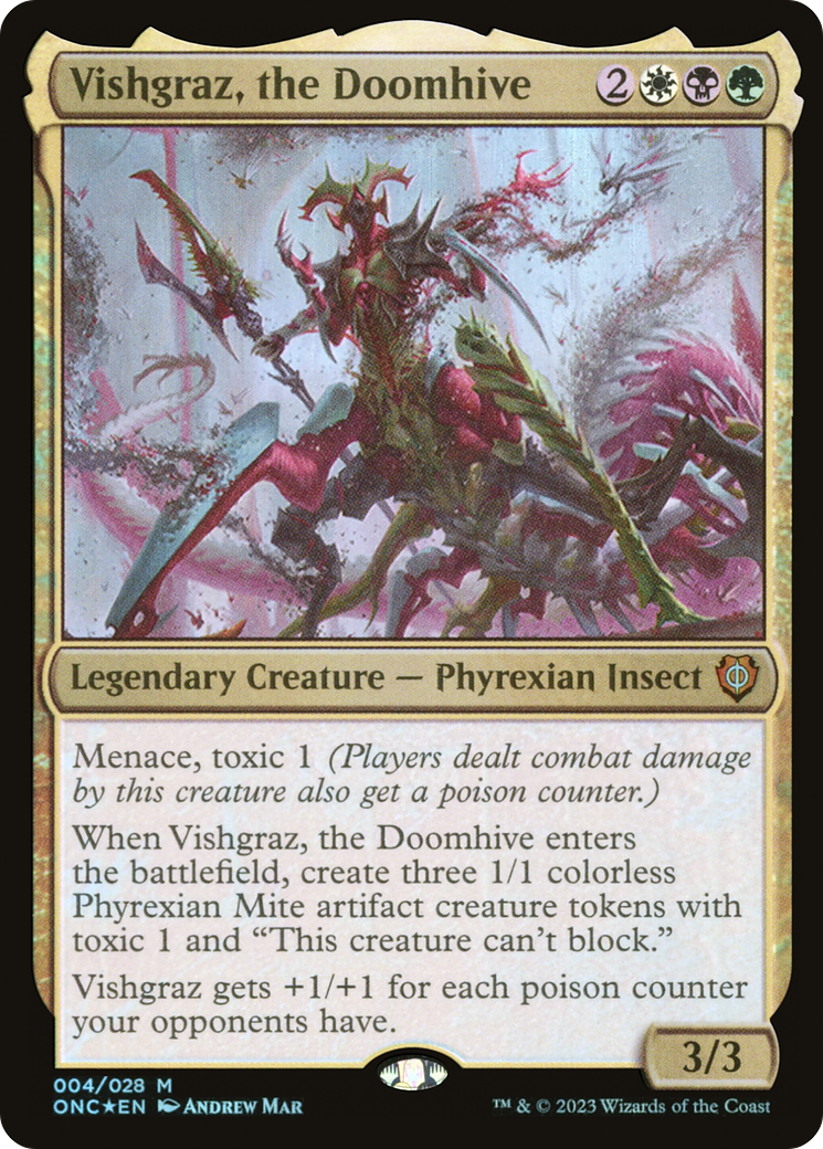 Vishgraz, the Doomhive (ONC-004) - Phyrexia: All Will Be One Commander [Mythic]