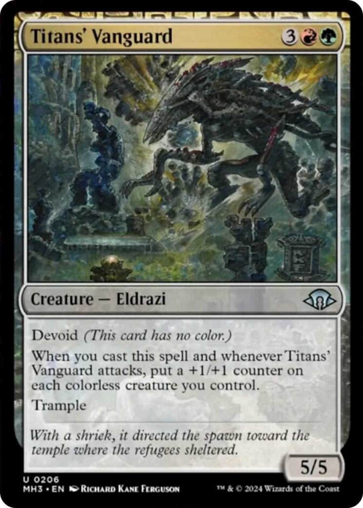 Titans' Vanguard (MH3-206) - Modern Horizons 3 Foil [Uncommon]