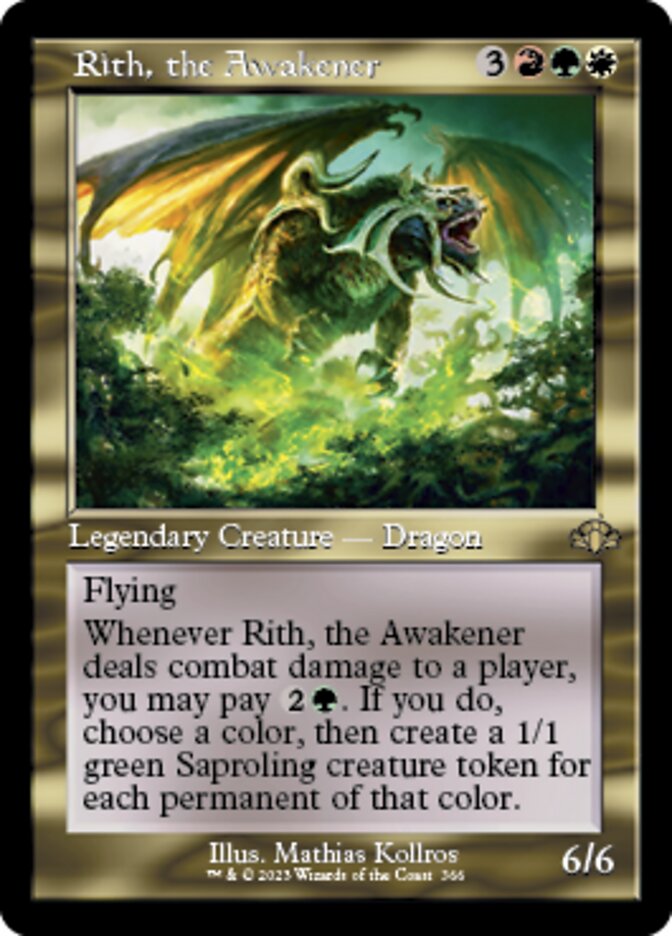 Rith, the Awakener (DMR-366) - Dominaria Remastered [Rare]