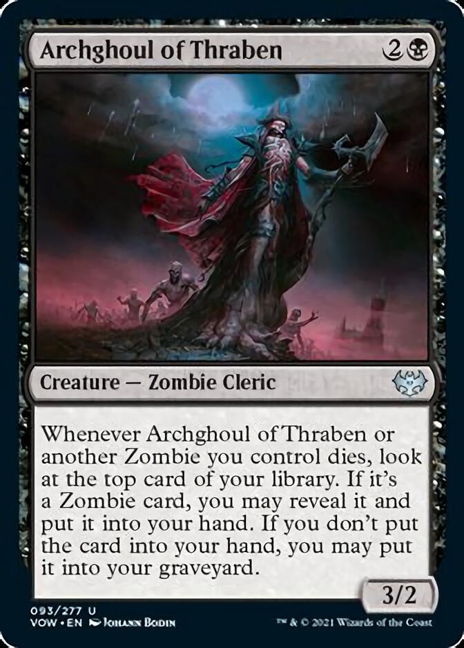 Archghoul of Thraben (VOW-093) - Innistrad: Crimson Vow [Uncommon]