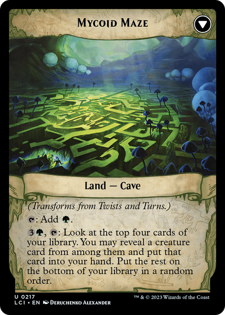 Twists and Turns // Mycoid Maze (LCI-217) - The Lost Caverns of Ixalan [Uncommon]