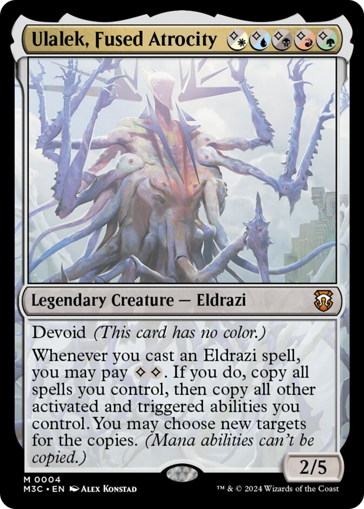 Ulalek, Fused Atrocity (M3C-004) - Modern Horizons 3 Commander [Mythic]