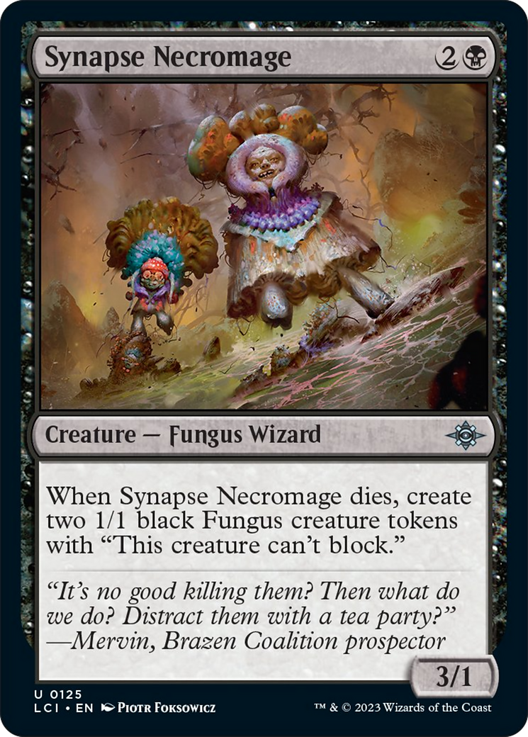 Synapse Necromage (LCI-125) - The Lost Caverns of Ixalan [Uncommon]