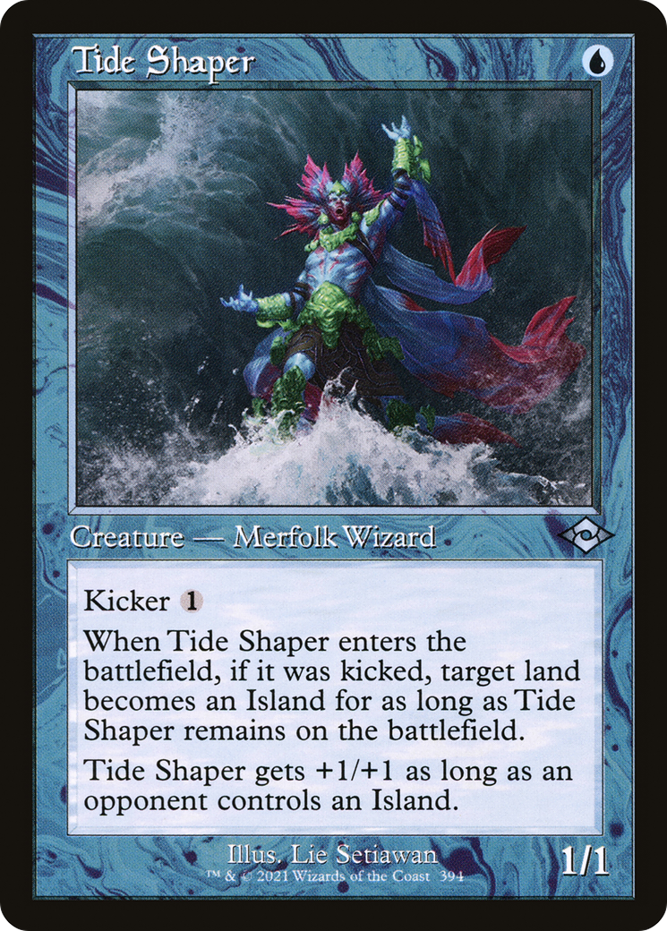 Tide Shaper (MH2-394) - Modern Horizons 2 [Uncommon] Retro Frame