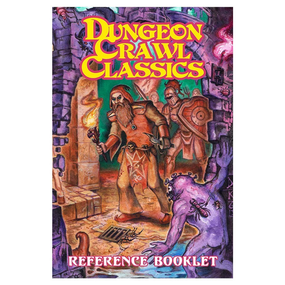 Dungeon Crawl Classics RPG: Reference Booklet