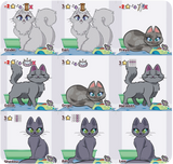 Way Too Many Gray Cats!