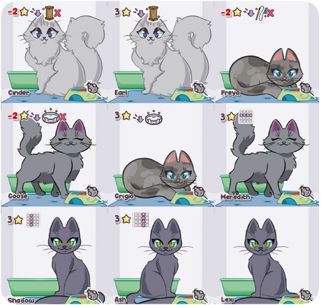 Way Too Many Gray Cats!